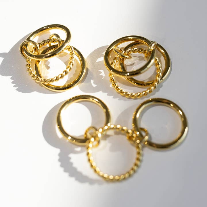 Goldie Stacked Ring